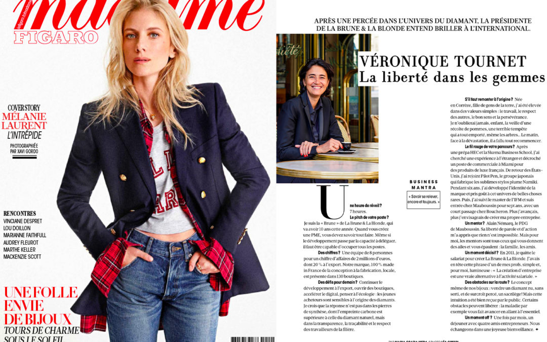 LA BRUNE, VÉRONIQUE X MADAME FIGARO